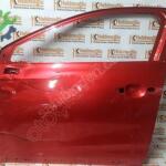 RENAULT CLİO 5 SOL ÖN KAPI KIRMIZI 801117899R HASARLI