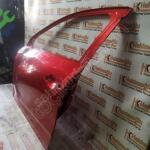 RENAULT CLİO 5 SOL ÖN KAPI KIRMIZI 801117899R HASARLI