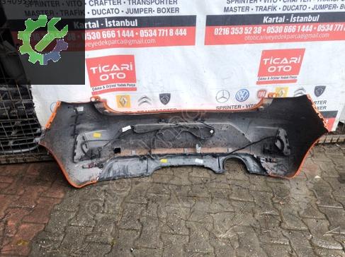 Renault Clio 5,5 arka tampon dolu