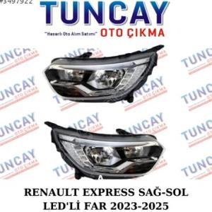 RENAULT EXPRESS LEDLİ SAĞ SOL FAR TAKIMI 2023-2025 YEDEK PARÇA