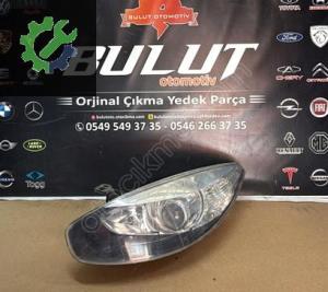 Renault fluance sol ön mercekli far orjinal çıkma parça