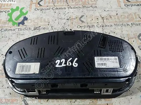 Renault Fluence Km Saati A2C85971100019574 çıkma parça