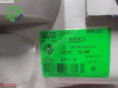 Renault Fluence 265552802R çıkma parça