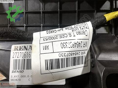 Renault Kangoo 272706867R çıkma parça