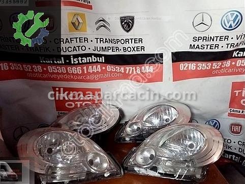 Renault Kangoo Sağ Ön Far çıkma parça