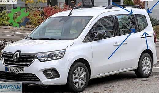 Renault Kangoo Sağ Yan Cam çıkma parça