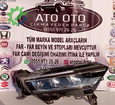 Renault Koleos Far çıkma parça