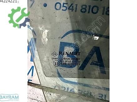 Renault Laguna Sağ Arka Kapı Camı çıkma parça