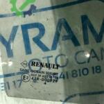 Renault Laguna 2001-2007 Sağ Arka Kapı Camı Çıkma