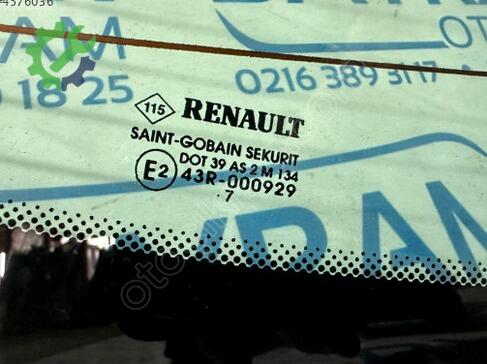 Renault Laguna Arka Cam çıkma parça