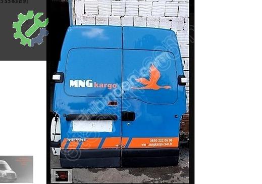 Renault Master Bagaj Kapağı çıkma parça
