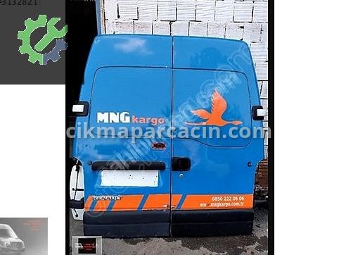 Renault Master Bagaj Kapağı çıkma parça