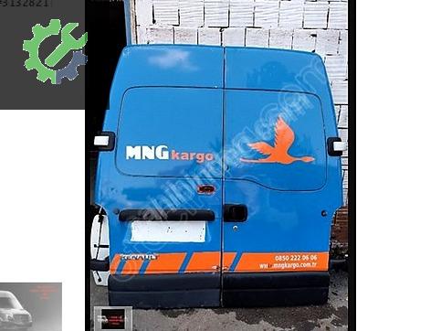 Renault Master Bagaj Kapağı çıkma parça