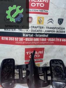 Renault Master 3 Sağ-Sol Çıkma Orjinal Uzun Kol Dikiz Ayna