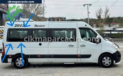 Renault Master Sağ Yan Cam çıkma parça