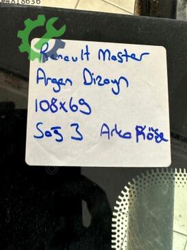 Renault Master Sağ Yan Cam çıkma parça