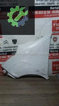 Renault Master Sol Ön Çamurluk çıkma parça