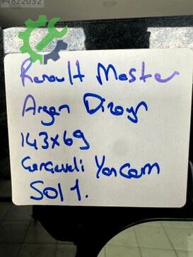 Renault Master Sol Yan Cam çıkma parça