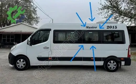 Renault Master Sol Yan Cam çıkma parça