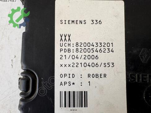 Renault Megane UCH Beyni 8200433201 çıkma parça