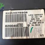Renault Megane Orijinal Çıkma Gösterge Paneli 8200408780