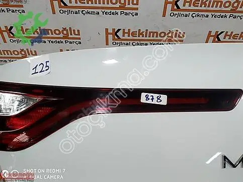 Renault Megane Bagaj Kapağı çıkma parça
