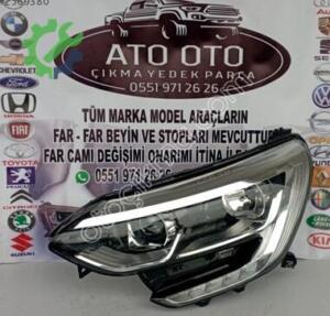 Renault Megane 2008-2024 Çıkma Sol Far