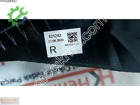 Renault Megane 2613063 çıkma parça