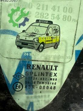 Renault Scenic Sol Arka Kelebek Camı çıkma parça