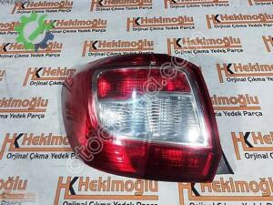 RENAULT SYMBOL 13-16 SOL STOP LAMBASI KIRMIZI-BEYAZ MARS 265