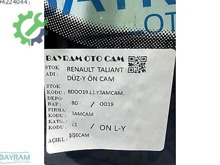 Renault Taliant Ön Cam TALIANT-DACIA çıkma parça
