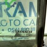 Sağ Arka Kelebek Camı Renault Taliant 2008-2012 Çıkma