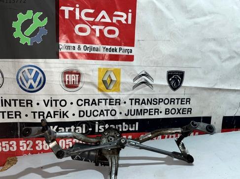 Renault Trafik 3 Çıkma Orjinal Ön Cam Silecek Motoru