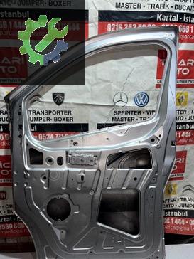 Renault Trafik 3 Çıkma Orjinal Sağ Ön Kapı