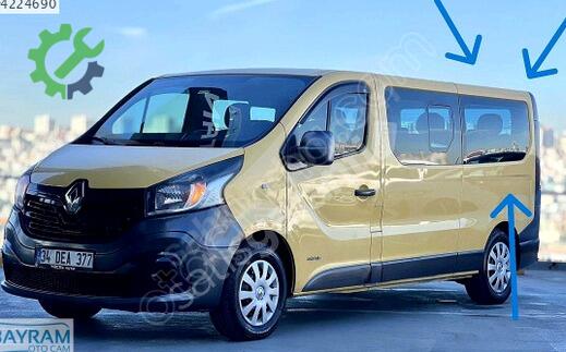 Renault Trafic Sol Sürgülü Cam çıkma parça