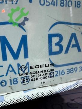 Renault Trafic Sol Yan Cam çıkma parça