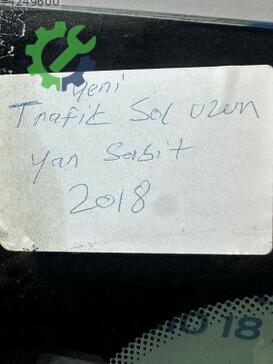 Renault Trafic Sol Yan Cam çıkma parça