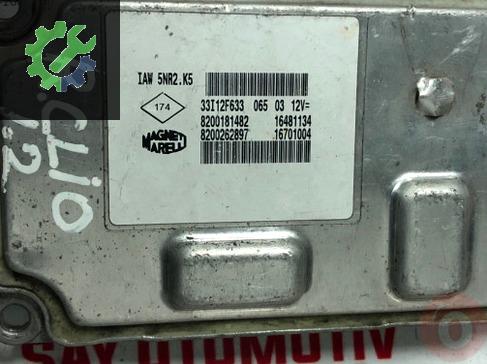 Reno clio motor beyni 8200181482