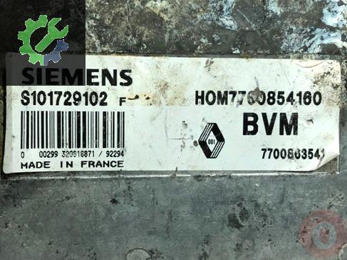 Reno clio motor beyni cikma orj S101729102f