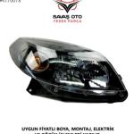 SANDERO STEPWAY ÖN FAR KABLOLU SİYAH SAĞ SOL 2008 VE ÜZERİ/TAİWAN