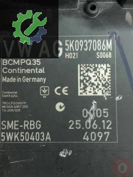 Scirocco bcm 5K0937086M jetta golf passat