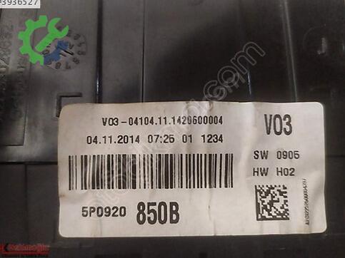 Seat Altea 5P0920850B çıkma parça
