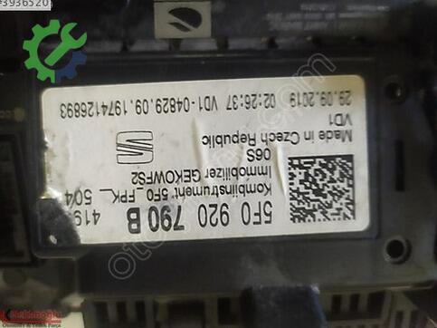 Seat Ateca 5F0920790B çıkma parça
