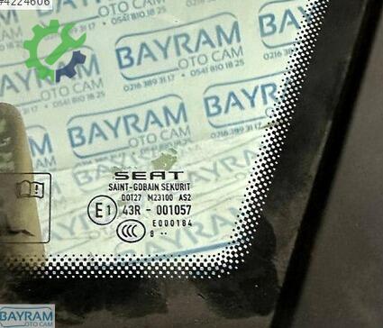 Seat Exeo Sol Arka Kelebek Camı çıkma parça