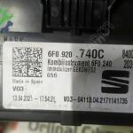 SEAT İBİZA ARONA GÖSTERGE PANELİ A3C04199501 6F0 920 740C