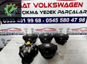 SEAT LEON ÇIKMA ORJİNAL DİREKSİYON AİRBAG BIYIKLI 1P0 880 201 B