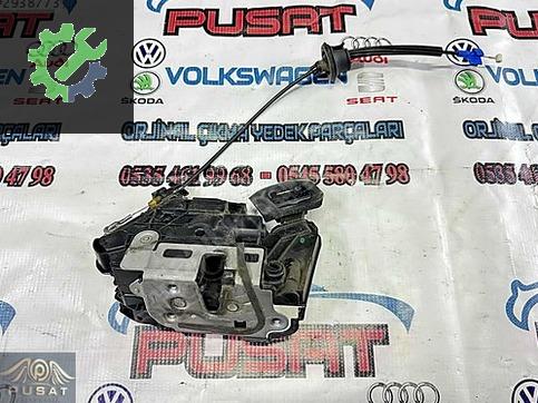 SEAT LEON ÇIKMA ORJİNAL KAPI KİLİDİ SAĞ ARKA 5K4 839 016 AF