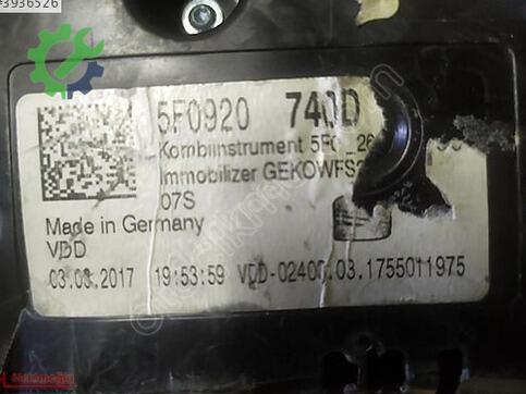 Seat Leon 5F0920740D çıkma parça