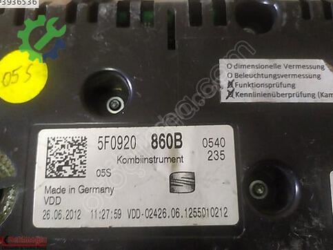 Seat Leon 5FO920860B çıkma parça