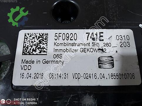Seat Leon 5F0920 çıkma parça